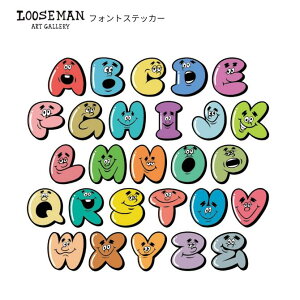 [Y} At@xbg tHgXebJ[ uLOOSE FONT STICKERvylooseman LOOSEMAN XebJ[ At@xbg gݍ킹R@h T[tB T[t{[h nC nCA T[t V