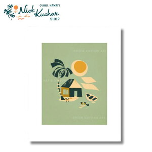 jbNJb`[ A[gvg "Hurley×Nick Kuchar -Surf Shack-" 28.0×35.5cmyNick Kuchar nickkuchar nC nCAA[g G CeA nCAG nCA A[eBXg z