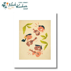 jbNJb`[ A[gvg "Ukulele Keiki" 28.0×35.5cmyNick Kuchar nickkuchar nC nCAA[g G CeA nCAG nCA A[eBXg z