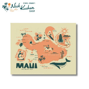 jbNJb`[ A[gvg "Maui Map" 28.0×35.5cmyNick Kuchar nickkuchar nC nCAA[g G CeA nCAG nCA A[eBXg z