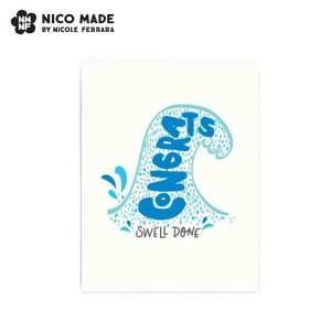 �j�R���C�h ���b�Z�[�W�J�[�h Congrats!Swell Done �yNICO MADE �n���C �A�[�g �O���[�f�B���O�J�[�h �|�X�g�J�[�h �썑 �n���C�A���A�[�g �v���[���g �M�t�g ���j�� ���� �����A �a���� �o�[�X�f�[ 