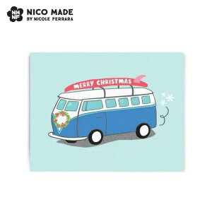 �j�R���C�h ���b�Z�[�W�J�[�h Merry Chismas Bus �yNICO MADE �n���C �A�[�g �O���[�f�B���O�J�[�h �|�X�g�J�[�h �썑 �n���C�A���A�[�g �v���[���g �M�t�g ���j�� ���� �����A �a���� �o�[�X�f�[ �J