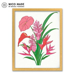 jRCh t[tA[gvg "Leah Bouquet" 28.0×35.5cmynico made nC lC nCA A[g T[t nCG wRjA@ԁ@u[P@flower [Juh@C G C