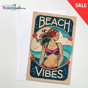 ySALEzJbg[_[ bZ[WJ[h Beach VibesyKat Reeder nC A[g O[fBOJ[h |XgJ[h 썑 nCAA[g v[g Mtg j  A a o[X
