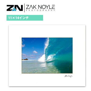 【11×14インチ】 ザックノイル マットプリント Sandy Gem 28.0×35.5cm【zak noyle ハワイ 写真 インテリア ハワイアン雑貨 ハワイアンアート サーフィン 海 波 自然 アート 壁掛け プリント フォト グ