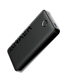 Anker Power Bank (20000mAh, 15W) (大容量 モバイルバッテリー 15W 20000mAh) 【PowerIQ搭載/PSE技術基準適合/USB-C入力対応】 iPhone Android その他各種機器対応 (ブラック)