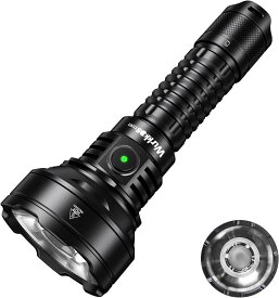Wurkkos TD01懐中電灯 led 強力 1039M超強遠射 戦術懐中電灯 2000ルーメン超高輝度 IPX8防水 USB-C充電式 5つモード 護身用 登山 防災 ハイキング