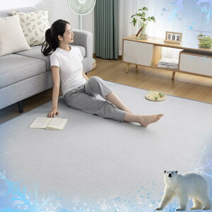 Sun Deco �J�[�y�b�g �ėp���O�}�b�g �⊴���O 185×185cm�i��2��j �R�� �h�L �h�_�j ����~�ߕt�� �ڐG�⊴ �ėp�J�[�y�b�g �Ђ���z������ �⊴�􂦂郉�O�}�b�g �O���[