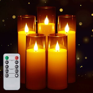 AGPTEK LED�L�����h�����C�g ���E�\�N �΂��g��Ȃ� �{���̉��̂悤�ɂ��߂� 5�_�Z�b�g �����h��� ��p�����R���t �^�C�~���O�ݒ� ��d ��펞�p �ȃG�l �ԐڏƖ� ���邳���� �d�r�� �A