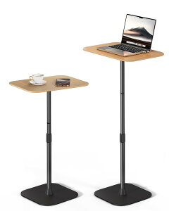 Viozon �T�C�h�e�[�u�� ���~�� �T�C�h�f�X�N 68~96cm�������� 32cm×42cm�V�� �~�j�e�[�u�� �x�b�h�e�[�u�� �T�C�h�f�X�N ���@�\ ��� �ȃX�y�[�X �\�t�@�[ �x�b�h�� �����ؐF