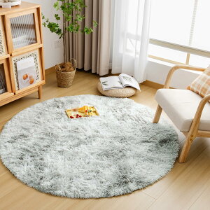 Sun Deco ���O �J�[�y�b�g �V���M�[���O �~�` ���a150cm �􂦂郉�O ���O�}�b�g ����~�� �h���O�~ �ӂ���Ǝ�G�� �I�[���V�[�Y�� ���r���O�p ���イ���� �_�炩�� (�O���[, �~�`���a150cm)