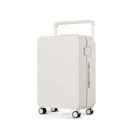 [TUPLUS] スーツケース 超軽量 大型 キャリーケース 機内持込 耐衝撃 キャリーバッグ 静音 8輪 旅行 ビジネス 出張 TSAローク搭載, インプレッションシリーズ, 67.5 x 45.5 x 25 cm/ 61L, ホワイト