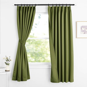 NICETOWN J[e Ռ 1 fM h ȃGl g[̌Abv h JtF[J[e o   Q c iX 2Zbg Cu[ L 135.00cm x W 100.00cm