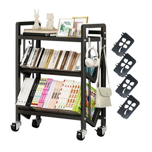 Fainyearn �t�@�C�����S�� 4�i �t�@�C�����b�N �L���X�^�[�t�� �{�I �f�X�N���S�� ���ޒI A4�T�C�Y �d�؂�t�� ��e�� (�u���b�N, ��50cm3�i)