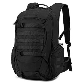 [Mardingtop] ミリタリー バッグパック タクティカル バッグ 35L 登山 リュック 戦術 キャンプ ハイキング トラベル アウトドア Molle対応 ブラック