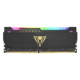 Patriot Memory パトリオットメモリ Viper Steel RGB DDR4 3600MHz PC4-28800 16GB (16GBx1枚) デスクトップ用メモリ PVSR416G360C0