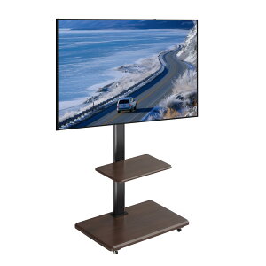 IMIEE �e���r�X�^���h �L���X�^�[�t�� �Ǌ� tv�X�^���h �n�C�^�C�v �e���r�� �ړ��� tv stand ��U��\ �ȃX�y�[�X 26-65�C���`�Ή� �ω׏d40kg VESA600X400mm �Ɨp ��Зp �Ɩ��p �r�W�l�X�W���p �w