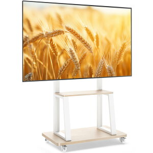 Rfiver �e���r�X�^���h �L���X�^�[�t�� �n�C�^�C�v tv�X�^���h 32-75�C���` �ω׏d60kg �傫���I�� ���[�� �Ǌ񂹃e���r�X�^���h �e���r�� ��^ ���j�^�[�X�^���h vesa600*400 �������߉\ �Ɨp �W