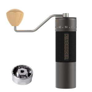 KINGrinder K7 ��҂��R�[�q�[�~�� �x���g�n���h�� �X�e�����X�n
