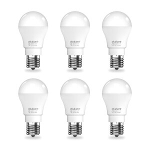 okalumi LED�d�� E17���� 60W�` �����F 760lm �~�j�N���v�g���E�~�j�����v�`�d�� �L�z�� �f�M�ގ{�H���Ή� �����Ή� ���`�d���^�C�v �����s�� 6�Z�b�g �yOST-M5-50�z