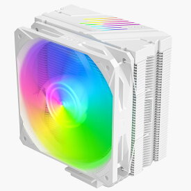 Novonest CPUクーラー 空冷 CPUファン 静音 LGA1700に対応 AM5に対応 サイドフロー cpuクーラー 簡易 PWM 4PIN 冷却ファン 5V 3PIN ARGB マザーボード AURA Sync対応/自動虹色光る [Intel/A