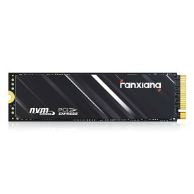 fanxiang SSD 1TB M.2 Type2280 【PS5動作確認済み】 PCIe Gen4.0 ×4 NVMe 1.4 最大読込5,200MB/s 3D NAND QLC搭載 m.2 ssd HMB採用 SLCバッファ技術 Trim機能 AES