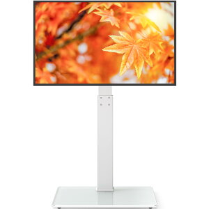 Rfiver �e���r�X�^���h �Ǌ� �n�C�^�C�v tv�X�^���h 32-70�C���`�Ή� �e���r�� tv stand �������� ���b�N���E��]30° �ω׏d35KG VESA 100*100-400-400mm �����K���X �Ɨp ��Зp �z���C�g