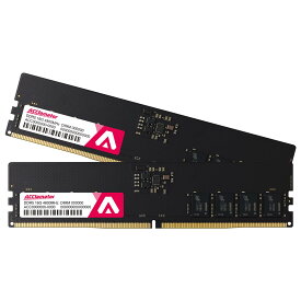 DDR5 32GB（16GB×2枚）4800MHz デスクトップPC用メモリ (PC5-38400)288pin 1.1V Acclamator