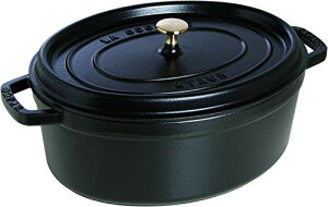 staub �X�g�E�u �u �s�R �R�R�b�g �I�[�o�� �u���b�N 33cm �v �傫�� ���� ���� �z�[���[ �� IH�Ή� �y���{���K�̔��i�z La Cocotte Oval 40509-322