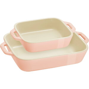staub XgEu u N^M[ fBbV (14×11cm / 20×16cm) 2_Zbg }JsN v Z~bN Zbg O^M I[u dqWΉ y{K̔iz Dish Z1029-458