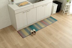 �C�P�q�R ���� �L�b�`�� �}�b�g kitchen mat �����` F�W�[�O �O���[ ��43×240cm �i�`������ �O���f�[�V���� �R�ۖh�L���� ���Y ��B�Y ����~�� �J�W���A�� ��1081880135135