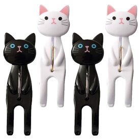 NUOLUX 洗濯バサミ 洗濯ばさみ 布団ばさみ 洗濯 クリップ ランドリー ハンガー 強力 4個セット 猫竿ピンチ 防風対策 ハンガー固定用 洗濯物干しピンチ せんたくばさみ 滑り止め 洗濯クリップ おしゃれ 部屋干し 室外干し 洗濯用品