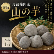 【令和8年11月収穫予約】丹波篠山産 山の芋 秀品1kg 産地直送 先行予約 贈答対応 秀品 1kg 自然薯のよう…