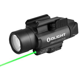 OLIGHT オーライト Baldr Pro ブラック/タン色 ウェポンライト 1350ルーメン フラッシュライト タクティカルライト 懐中電灯 グリーンレーザー付き サバゲー 自衛 CR123A電池x2 JPKF13.066 防災 最強 軍用