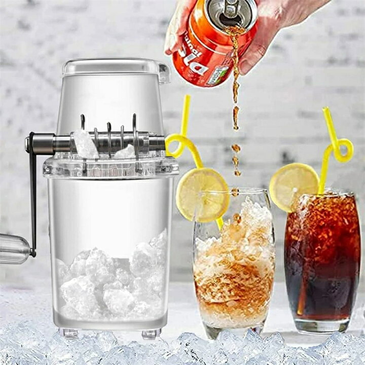 楽天市場】アイスクラッシャー 砕氷機 製氷器 1.25L 手動アイス 