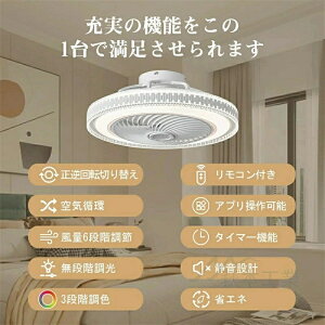シーリングファンライト led シーリングファン シーリングライト おしゃれ 北欧 10畳 12畳 調光調色 逆回転機能 APP対応 風量6段階調節 照明器具 天井照明 扇風機 リビング 寝室 軽量 子供部屋