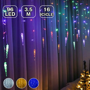 C~l[VCg 2022 J[eCg LED IP44h 3.5m 8ނ̐ؑփ[h 96LEDd F O   킢 d  Vo NX}X/EB/VN//a/j/p