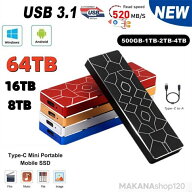 SALE！【1年保証】【2026新登場】SSD 1TB 外付 ポータブルSSD 外付けハードディス USB-A/USB-C両対応 500…