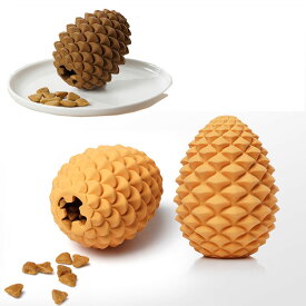 【SS限定★10%OFF!】 ペット用品 犬噛むおもちゃ犬おもちゃ 早食い防止 知育玩具 おやつ ボール 餌入れ おやつボール 松かさ 運動不足 ストレス解消 歯清潔 安全 丈夫 犬のおもちゃ"