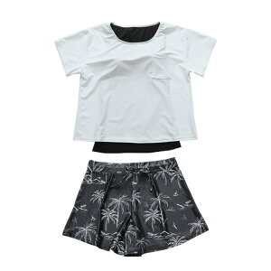 yN[|pŁ300~OFFz fB[X ^Lj 2_Zbg UPF50+ ̌^Jo[  TVc V[gpc ZbgAbv Zp[g ㉺Zbg 傫TCY T[tpc