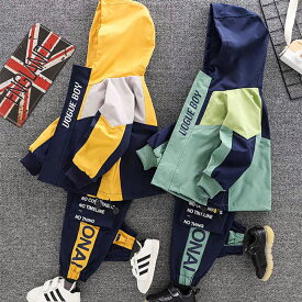 子供服 男の子 秋冬 子供服 男の子 セットアップ キッズ マウンテンパーカー キッズ ジャンパー アウター 男の子 ジュニア ウィンドブレーカー 上下セット ジャージ キッズアウター ウィンドブレーカー スポーツウェア キッズ 男の子セット グリーン