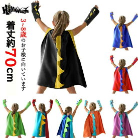 ハロウィン 仮装 衣装 子供 男の子 女の子 簡単 マント ケープ ハロウィン コスプレ コスチューム 恐竜 怪獣 ベロア 子供用 学生 童話 Halloween パーティーグッズ プレゼント 誕生日 ギフト 変身 なりきり コスプレ ベビー キッズ イベント 送料無料