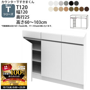 y10/15 2l1lő100|CgobNz܂ JE^[ [ J 120×s25×60-103cm CSD-T120-25 ܂V[Y JE^[[ Z~I[_[ V 