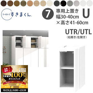 【10/25 2人に1人最大100%ポイントバック】すきまくん 新 ワードローブ 上置き 幅30-40×奥行56.5cm×高さ41-60cm UR UL_ 洋服収納 セミオーダー フジイ WSD 完成品 日本製 国産 新生活_