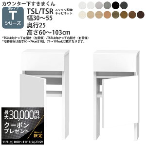 yő3~N[|zzz܂ JE^[ [ zLrlbg JV[Yp 30-55×s25×60-103cm CSD-TSL CSD-TSR ܂V[Y JE^[[ Z~