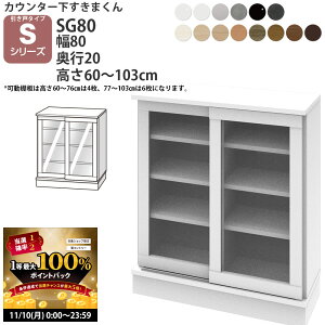 y11/10 2l1lő100|CgobNz܂ JE^[ [ |J 80×s20×60-103cm CSD-SG80-20 ܂V[Y JE^[[ Z~I[_[ V 