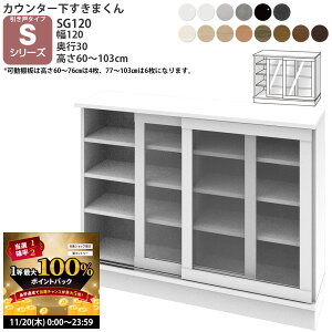 y11/20 2l1lő100|CgobNz܂ JE^[ [ |J 120×s30×60-103cm CSD-SG120-30 ܂V[Y JE^[[ Z~I[_[ V 