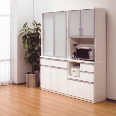 楽天市場 松田 家具 食器 棚 日本製 完成品 薄型45cm ミドルハイカウンター 幅98 奥行45 高さ5cm キッチンボード 1000 レンジボード 食器棚 松田家具 新生活 イエナカ Make Space