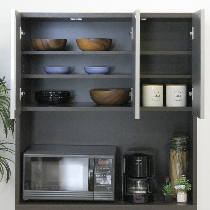 楽天市場】高橋木工所 エイク キッチンボード 90 完成品 【幅90.3×奥行 