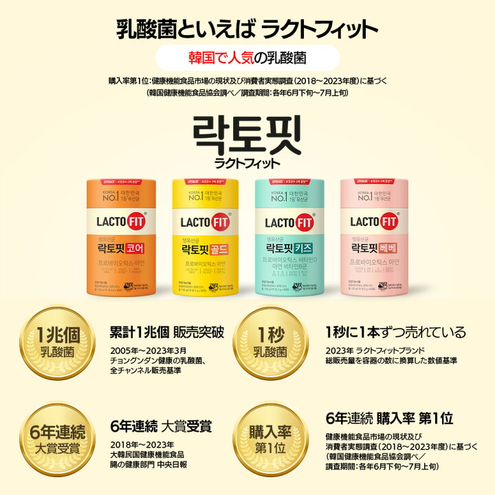 LACTO FIT ラクトフィット ゴールド 30本(サプリメント): 通常| プラザ 